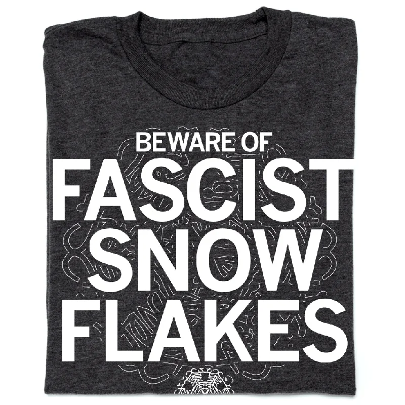 Fascist Snowflakes Stacked Text Logo