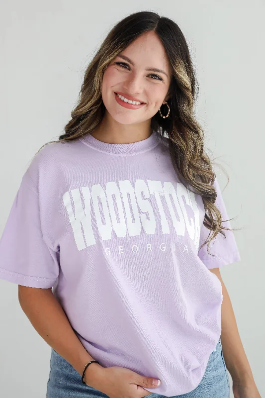 Lavender Woodstock Georgia Tee