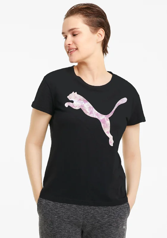 Puma Graphic Logo Tee Womens <br> 853064 01