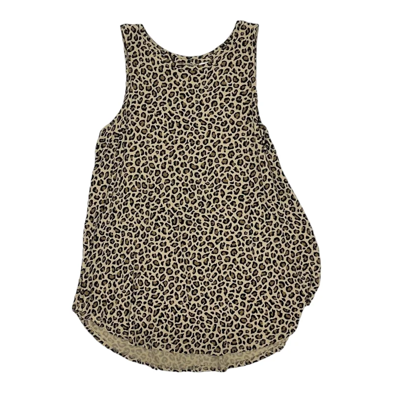 ANIMAL PRINT TOP SLEEVELESS by OLD NAVY Size:M