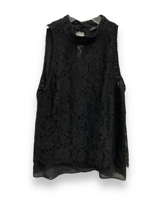 Black Top Sleeveless White House Black Market, Size M