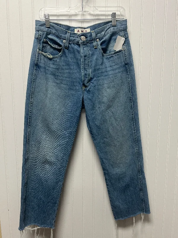 Jeans Designer By Amo In Blue Denim, Size: 6