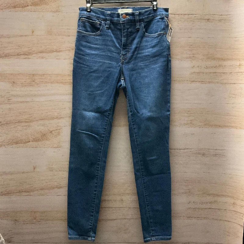 Jeans Skinny By Madewell In Blue, Size: 6