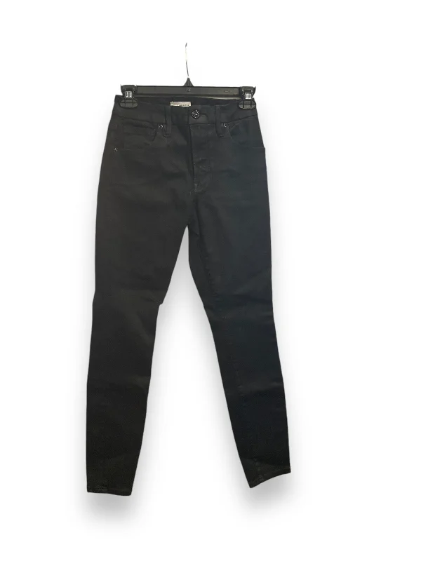 Jeans Straight By Good American In Black, Size: 4