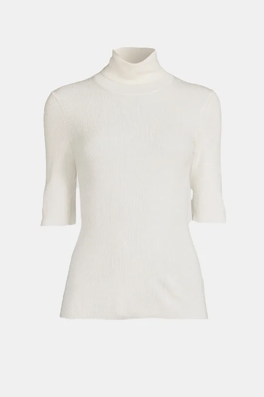 Leenda Merino Sweater in Ivory