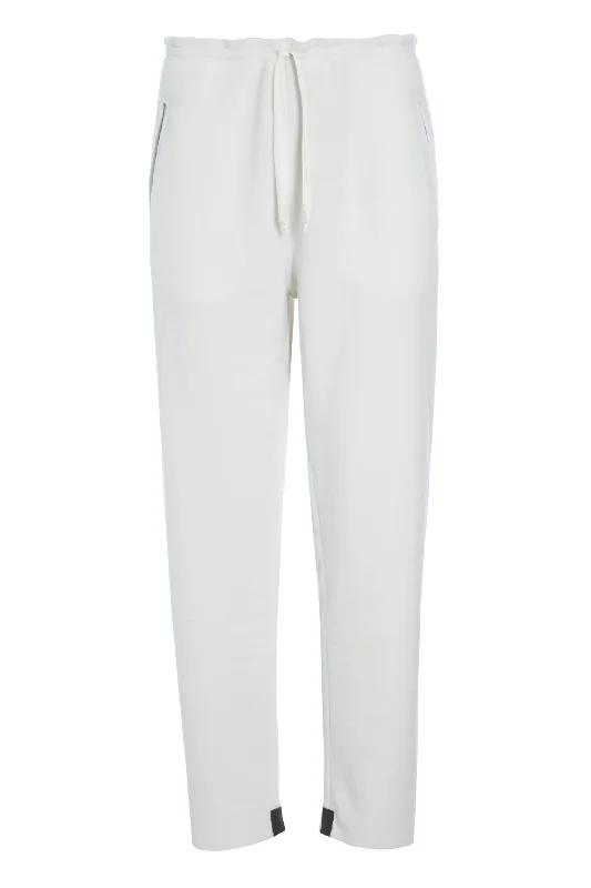 JOGGING PANTS WOMEN - 2120 - OFF WHITE