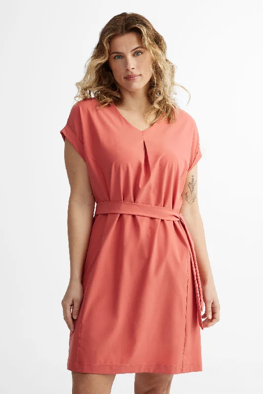 Robe col en V BM - Femme