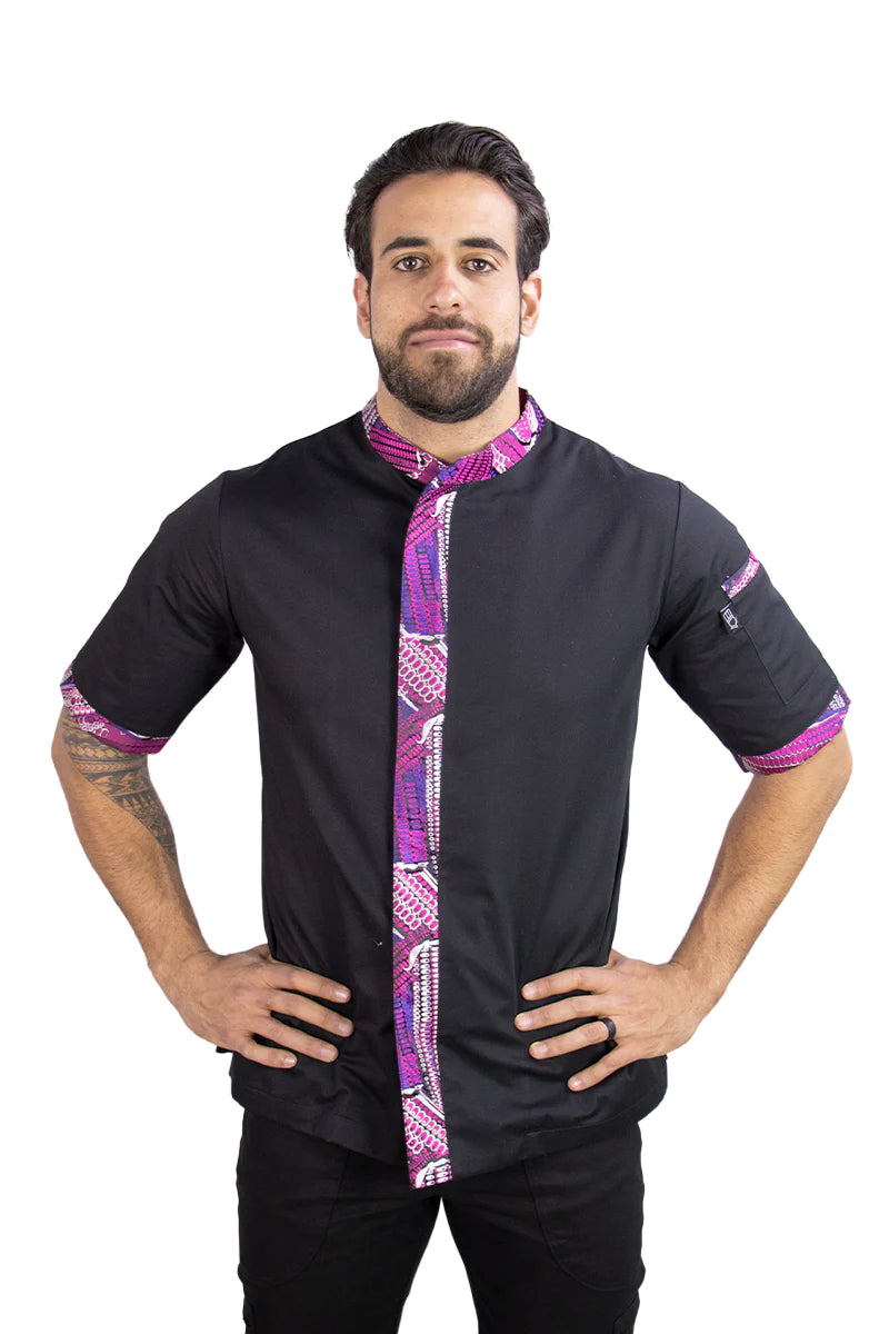 Fuchsia Cob Chef Coat by Pineda Covalín | Men's