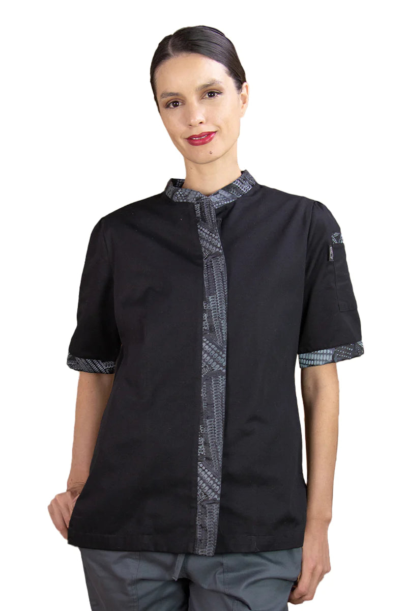 Gray Cob Chef Coat by Pineda Covalín | Women's