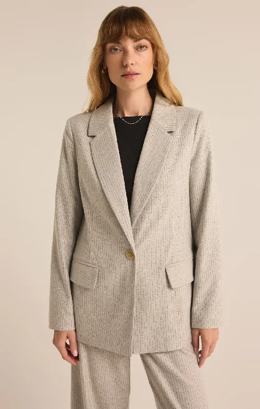 Monroe Pinstripe Blazer