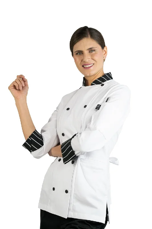 Stripes Classic Chef Coat | Women's