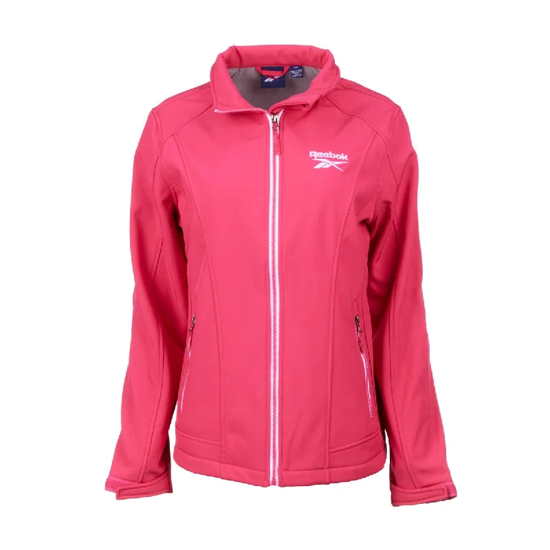 Reebok Women's 100% Polyester Jacket Fuchsia M