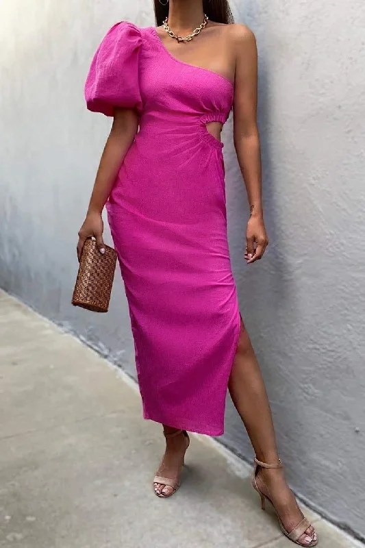 Marlow Maxi Dress - Fuchsia