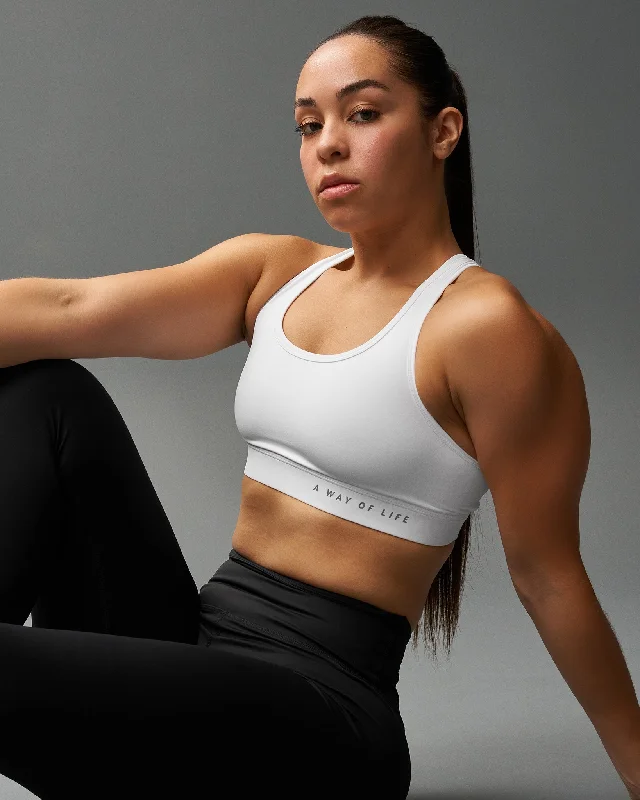 RUDIS Women's Sports Bra - White