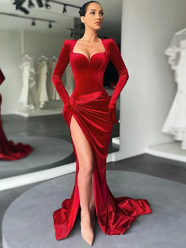 FashionSierra - Elegant Gown Long Dress Evening Club Outfit